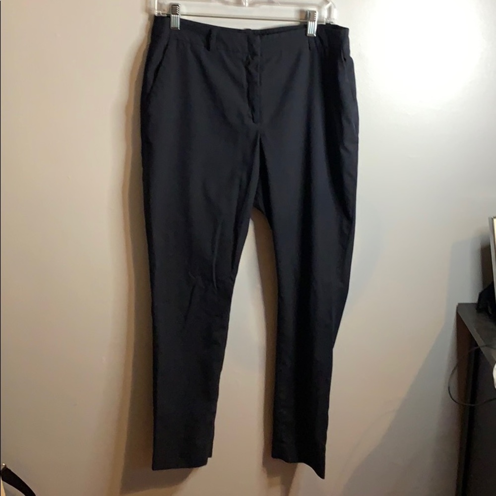 Navy blue slacks